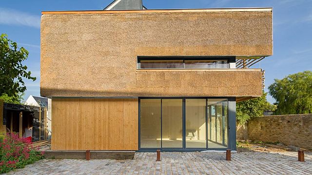 Vivienda Muro de totora(Ecowekk)