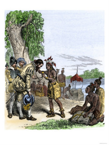 De Soto arrives in Tennessee