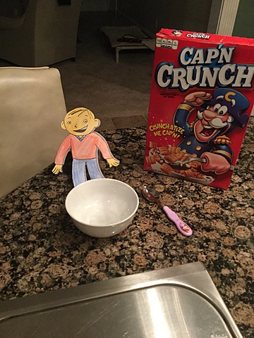 Clément a déjeuné