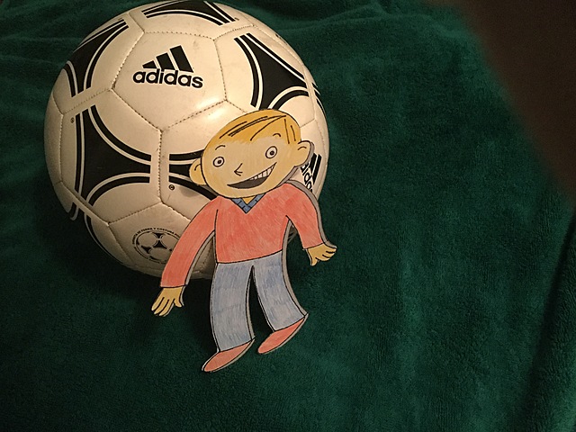 Pratique du foot de Clément