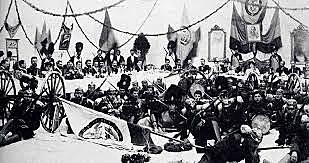 Fin de la Guerra de los Mil Días.