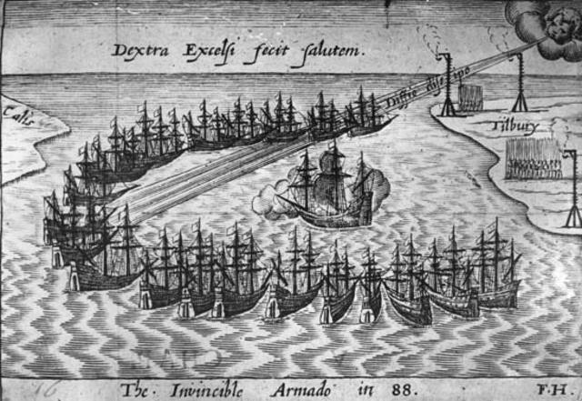 Defeat of the Spanish Armada