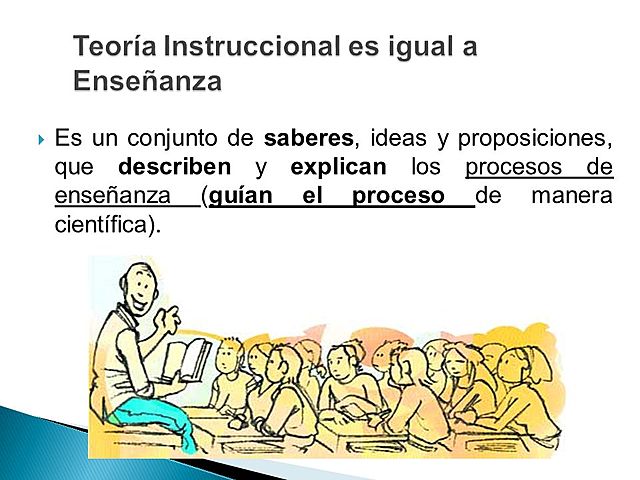 TEORÍA INSTRUCCIONAL