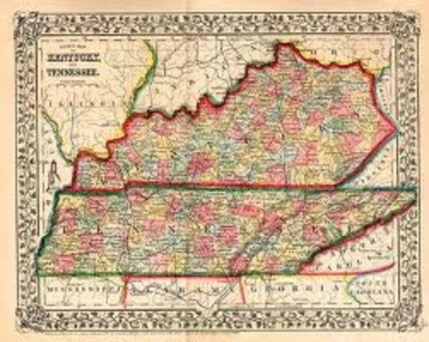 Hard Labor Treaty is negotiated to open up Tennessee and Kentucky Territorries