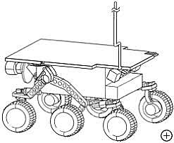 Le micro- rover de la mission Pathfinder