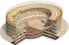 construccion coliseo romano