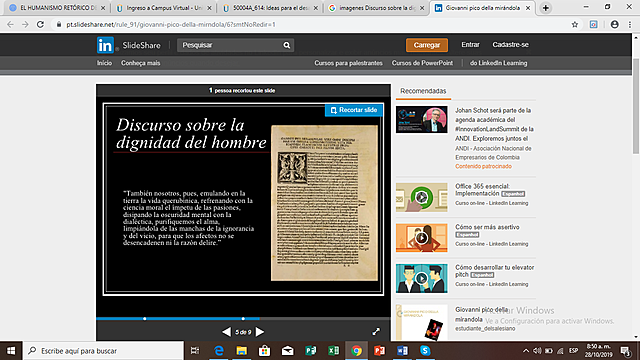 Discurso sobre la dignidad del hombre