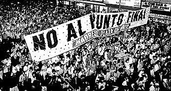 Sanción de la Ley: "El punto final"