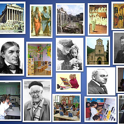 Timeline: Concepto de pedagogía y Teorías del Aprendizaje Significativo.