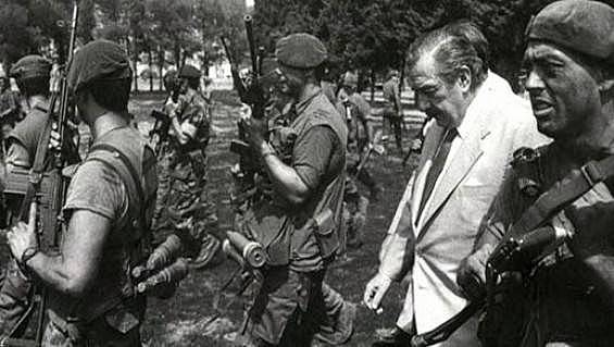 Primer alzamiento carapintada.