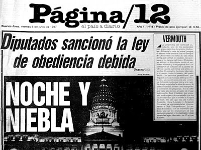 Ley de obediencia debida.