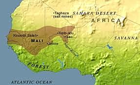West African Kingdom of Mali emerges