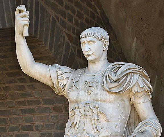 Celebrating the emperor's campaigns in Dacia, Trajan's column was built