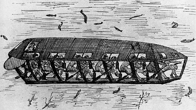 First Submarine Built