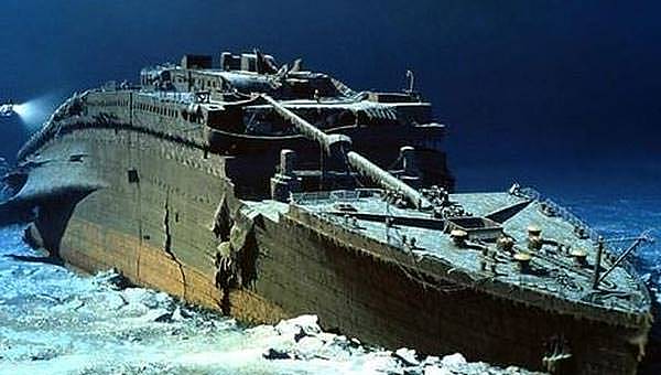 The Titanic Wreckage