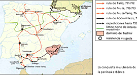 Timeline: LA EVOLUCIÓN POLÍTICA DE AL-ÁNDALUS