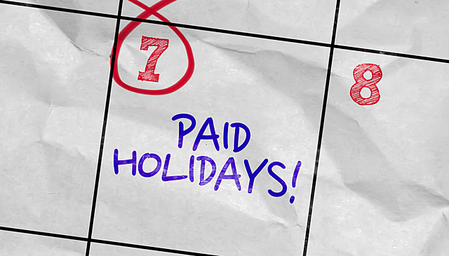 Paid Holidays