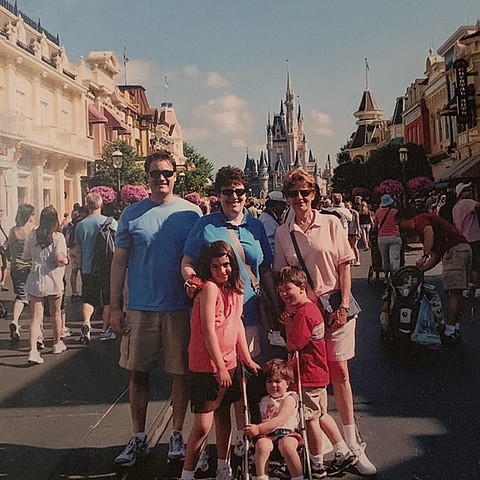 Fuimos a Disneyworld en 2011.