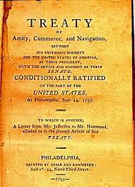 Jay’s Treaty is signed