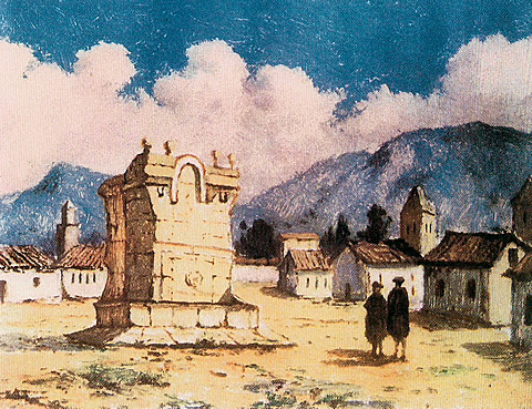 SIMÓN BOLIVAR CONQUISTA SANTA FE DE BOGOTÁ