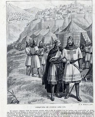 Conquista de Cuenca por la Corona de Castilla.