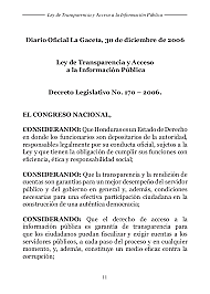 2006 PUBLICACIÓN DE LA LEY FEDERAL DE TRANSPARENCIA Y ACCESO A LA INFORMACIÓN