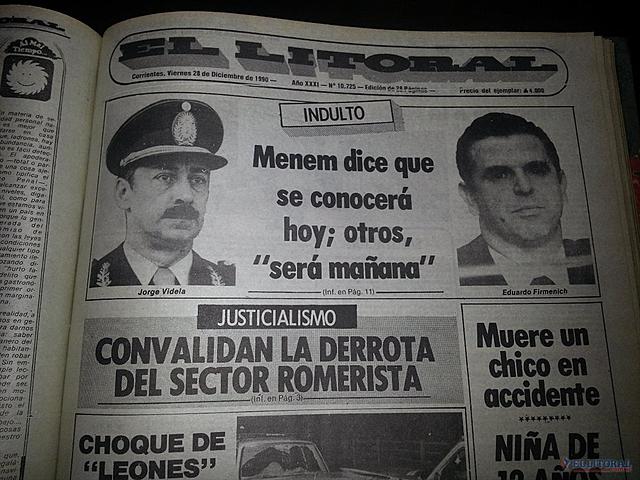 Sanción del segundo Indulto