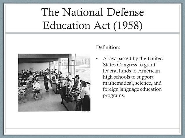 National Defense Education Act