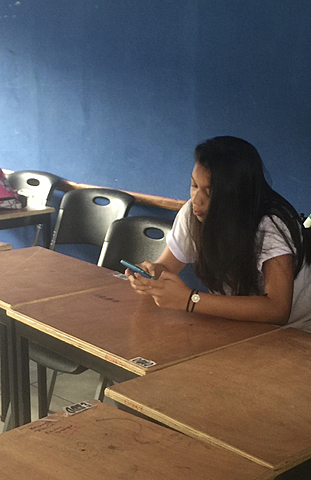 Iba a escuela en Nicaragua