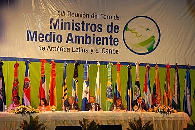 Reunión del foro de ministros del medio ambiente de América Latina y el Caribe