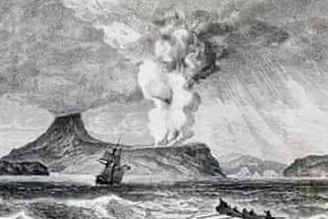 Krakatau Volcano Tsunami of 1883 - Indonesia