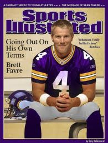 Brett Farve leave the Packers