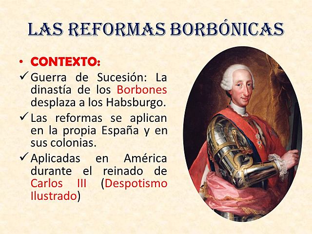 Reformas borbónicas