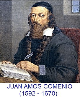 Septiembre 10 de  1592 JUAN AMOS COMENIO (Realista) “la educación no es solo la formación del niño en la escuela o en la familia, ya que es un proceso que afecta a la vida de la persona a largo plazo”
