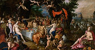 Wedding of King Pelius and Thetis