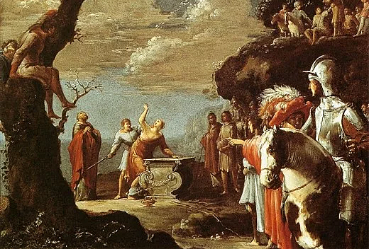 Sacrificing Iphigenia