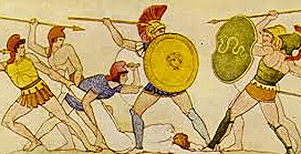 Patroclus Fights as Achilles