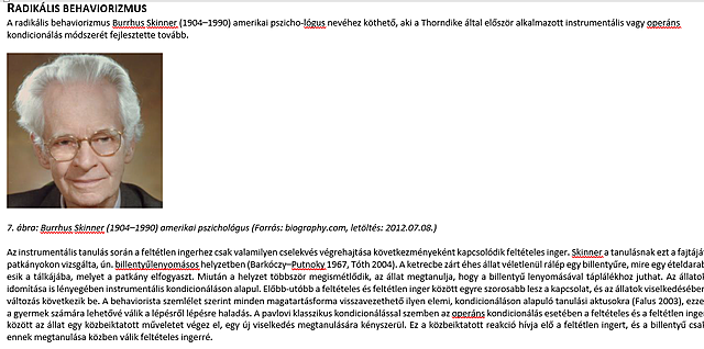 Radikális behaviorizmus 1973