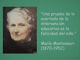 María Montessori