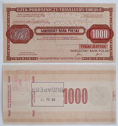 Traveller's Cheques