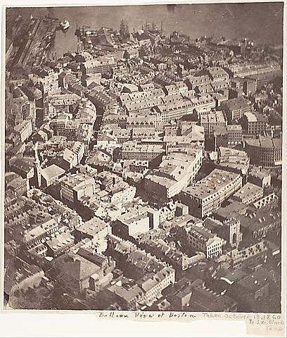 Earliest Known Aerial View Photograph