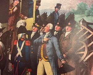 Kongefamilien prøver å flykte