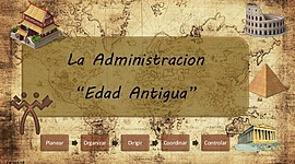 Timeline: Linea de tiempo administracion antigua