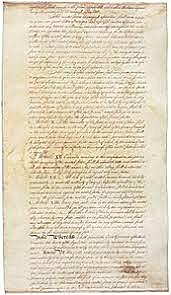 The Articles of Confederation are implemented