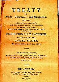 Jay’s Treaty is signed