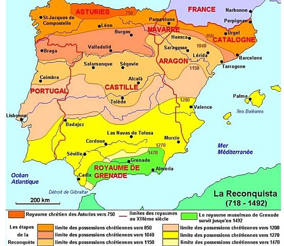 Fin de la Reconquista dans la péninsule ibérique