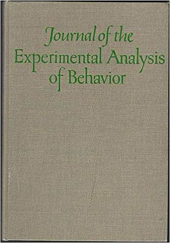 REVISTA CIENTÍFICA "Journal of the Experimental Analysis of Behavior"