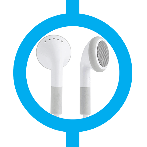 Upgraded earbuds with iphone