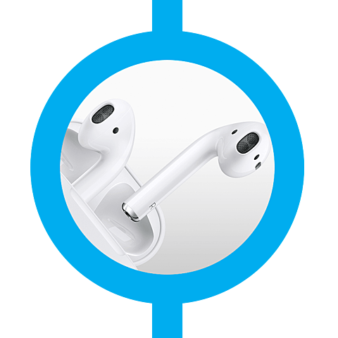 Airpods (Bluetooth Earbuds)