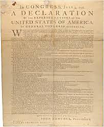 Declaration of Independence is signed